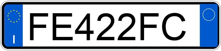 Numer rejestracyjny FE422FC posiada ALFA ROMEO MiTo