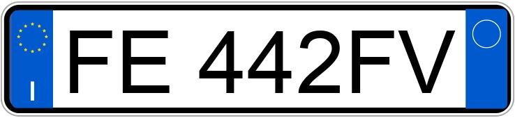 Numer rejestracyjny FE442FV posiada LANCIA Ypsilon 3a serie Numer rejestracyjny FE442FV posiada LANCIA Ypsilon 3a serie