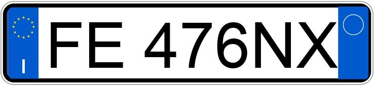 Numer rejestracyjny FE476NX posiada CITROEN Berlingo 2a serie