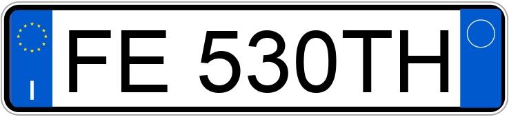 Numer rejestracyjny FE530TH posiada FIAT Punto 4a serie