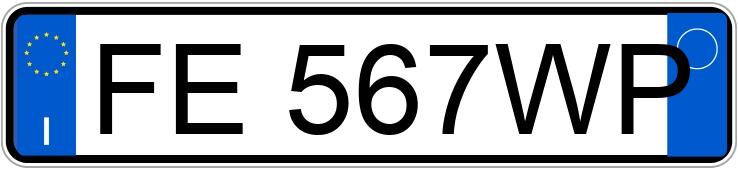 Numer rejestracyjny FE567WP posiada OPEL Mokka 1a serie Mokka 1.4 Turbo Ecotec 140CV 4x2 aut. Cosmo b-Color (103 kw)