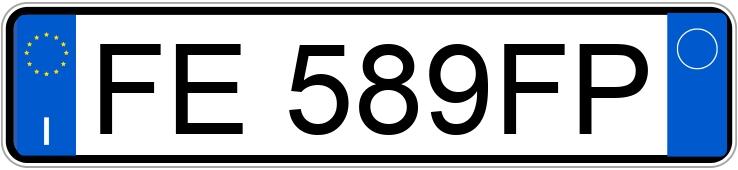 Numer rejestracyjny FE589FP posiada TOYOTA Verso