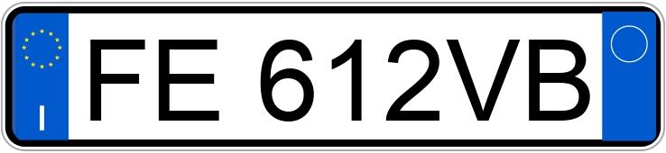 Numer rejestracyjny FE612VB posiada VOLVO V40