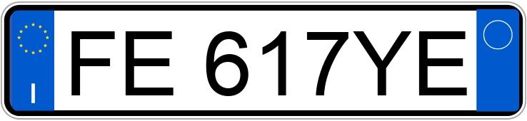 Numer rejestracyjny FE617YE posiada MERCEDES Classe A