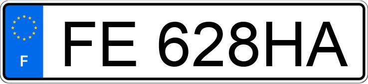 Die Registrierungsnummer FE628HA hat NISSAN MICRA