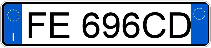 Numer rejestracyjny FE696CD posiada FIAT Punto 4a serie Numer rejestracyjny FE696CD posiada FIAT Punto 4a serie