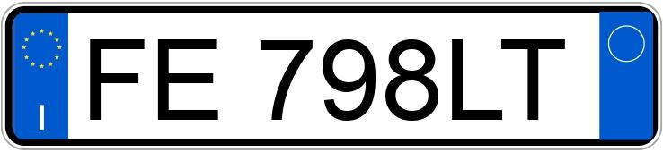 Numer rejestracyjny FE798LT posiada AUDI A5 1a serie