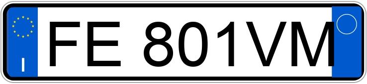 Numer rejestracyjny FE801VM posiada OPEL Mokka 1a serie