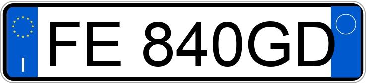 Numer rejestracyjny FE840GD posiada AUDI Q3