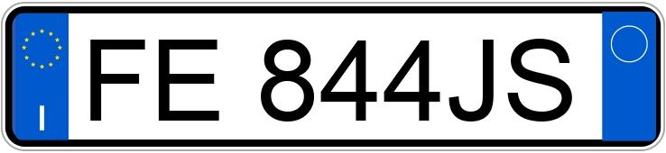 Numer rejestracyjny FE844JS posiada FIAT Panda 3a serie Numer rejestracyjny FE844JS posiada FIAT Panda 3a serie