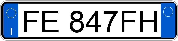 Numer rejestracyjny FE847FH posiada FORD Fiesta 6a serie