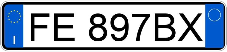 Numer rejestracyjny FE897BX posiada FORD Fiesta