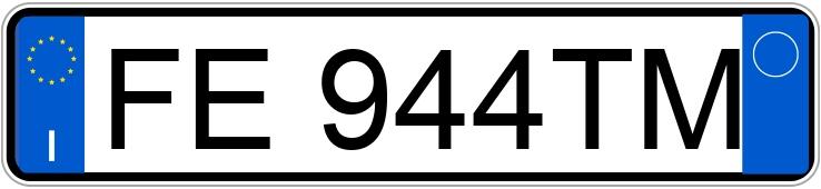 Numer rejestracyjny FE944TM posiada SSANGYONG XLV