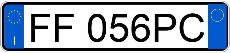 Numer rejestracyjny FF056PC posiada FIAT Panda 3a serie