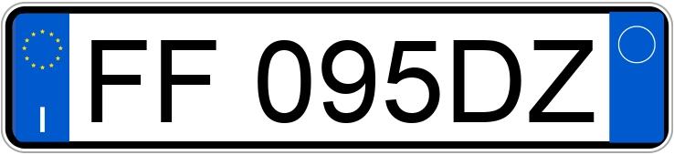 Numer rejestracyjny FF095DZ posiada CITROEN C-Elysee