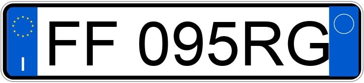 Numer rejestracyjny FF095RG posiada LANCIA Ypsilon 3a serie