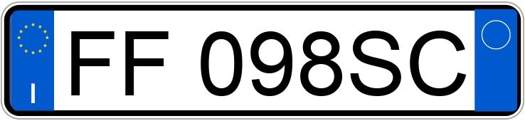 Numer rejestracyjny FF098SC posiada mercedes c200