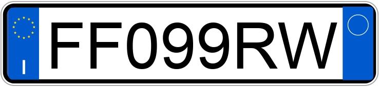 Numer rejestracyjny FF099RW posiada DACIA Duster 1a serie