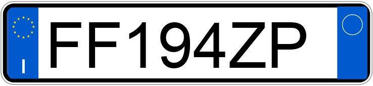 Numer rejestracyjny FF194ZP posiada AUDI A1-S1