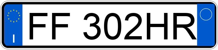 Numer rejestracyjny FF302HR posiada MERCEDES-BENZ GLA 180 D
