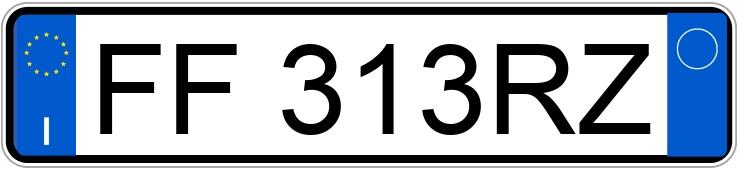 Numer rejestracyjny FF313RZ posiada OPEL Corsa 5a serie