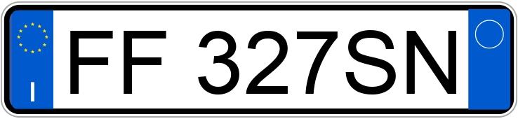 Numer rejestracyjny FF327SN posiada BMW Serie 5 Numer rejestracyjny FF327SN posiada BMW Serie 5