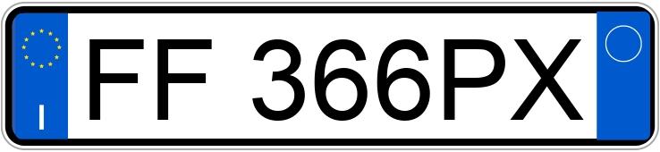 Numer rejestracyjny FF366PX posiada OPEL Adam