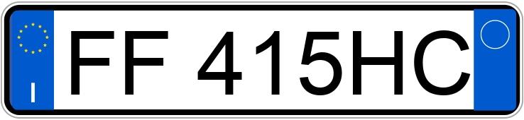 Numer rejestracyjny FF415HC posiada ALFA ROMEO MiTo