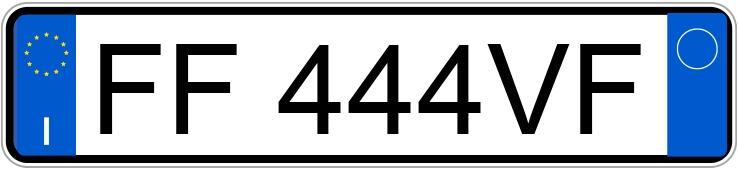 Numer rejestracyjny FF444VF posiada FIAT Panda 2a serie Numer rejestracyjny FF444VF posiada FIAT Panda 2a serie