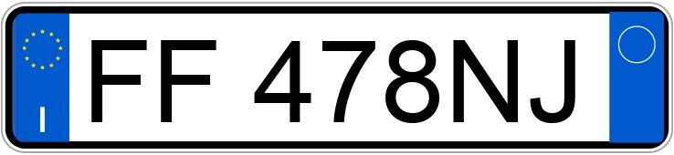 Numer rejestracyjny FF478NJ posiada AUDI A6 4a serie Numer rejestracyjny FF478NJ posiada AUDI A6 4a serie