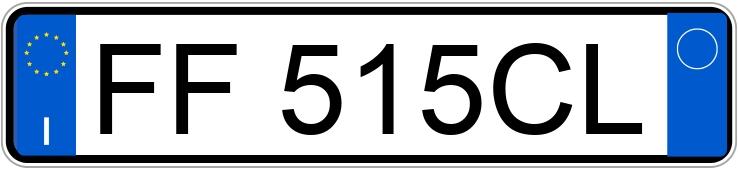 Numer rejestracyjny FF515CL posiada AUDI A3 3a serie Numer rejestracyjny FF515CL posiada AUDI A3 3a serie