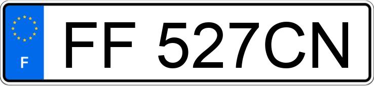 Numer rejestracyjny FF527CN posiada HYUNDAI I10