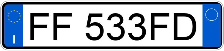 Numer rejestracyjny FF533FD posiada OPEL Mokka 1a serie Numer rejestracyjny FF533FD posiada OPEL Mokka 1a serie