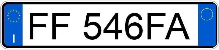 Numer rejestracyjny FF546FA posiada MERCEDES Classe B