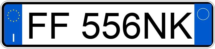 Numer rejestracyjny FF556NK posiada VOLKSWAGEN Golf 7a serie