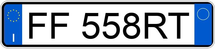 Numer rejestracyjny FF558RT posiada SKODA Fabia 3a serie