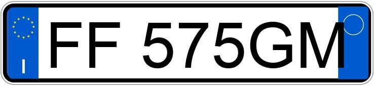 Numer rejestracyjny FF575GM posiada MERCEDES GLC