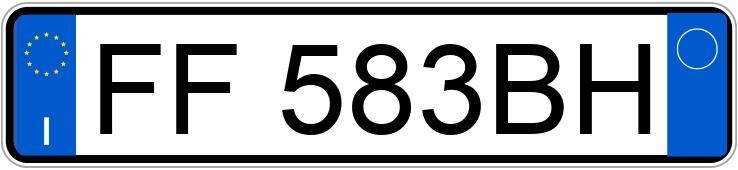 Numer rejestracyjny FF583BH posiada CITROEN C4 Picasso