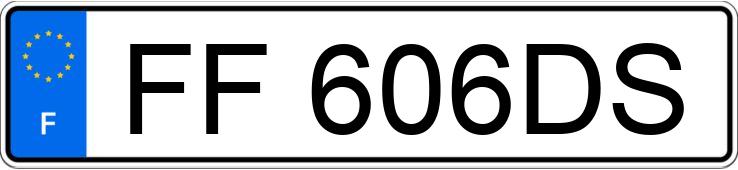 Numer rejestracyjny FF606DS posiada FIAT 500X