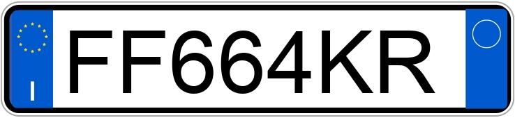 Numer rejestracyjny FF664KR posiada VOLKSWAGEN Tiguan 2a serie Numer rejestracyjny FF664KR posiada VOLKSWAGEN Tiguan 2a serie