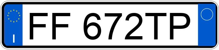 Numer rejestracyjny FF672TP posiada AUDI A4 5a serie