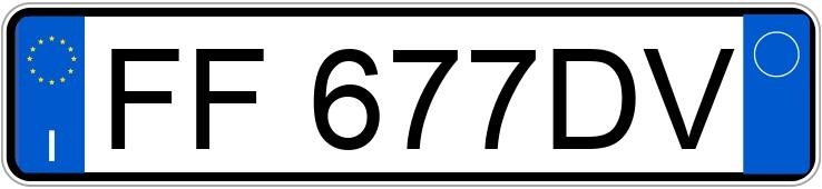 Numer rejestracyjny FF677DV posiada LANCIA Ypsilon 3a serie Numer rejestracyjny FF677DV posiada LANCIA Ypsilon 3a serie