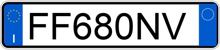 Numer rejestracyjny FF680NV posiada PEUGEOT 208 1o serie