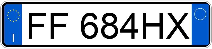 Numer rejestracyjny FF684HX posiada VOLKSWAGEN Polo 5a serie Numer rejestracyjny FF684HX posiada VOLKSWAGEN Polo 5a serie