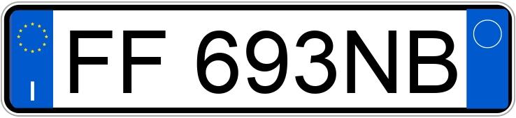 Numer rejestracyjny FF693NB posiada NISSAN Qashqai 2a serie Numer rejestracyjny FF693NB posiada NISSAN Qashqai 2a serie