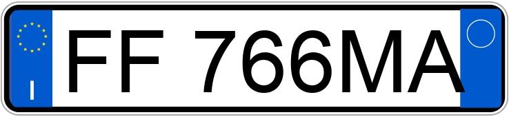 Numer rejestracyjny FF766MA posiada NISSAN Micra 4a serie