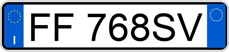 Numer rejestracyjny FF768SV posiada FIAT 500X Numer rejestracyjny FF768SV posiada FIAT 500X