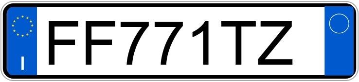 Numer rejestracyjny FF771TZ posiada FORD Fiesta 6a serie Numer rejestracyjny FF771TZ posiada FORD Fiesta 6a serie