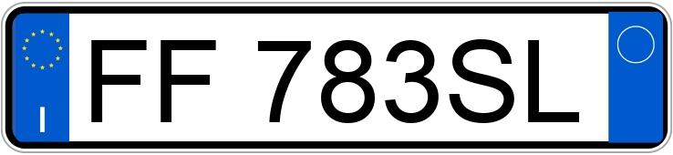 Numer rejestracyjny FF783SL posiada OPEL Mokka 1a serie