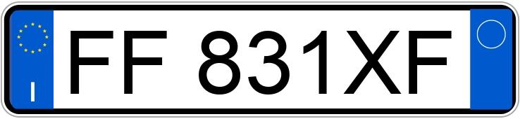 Numer rejestracyjny FF831XF posiada OPEL Corsa 5a serie